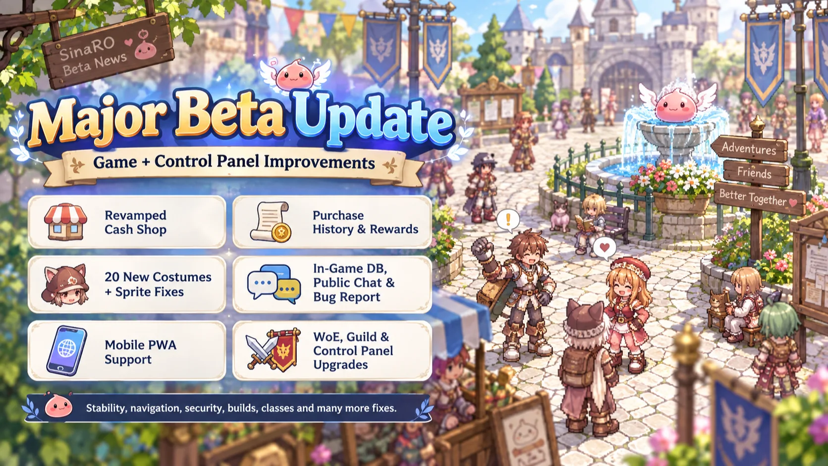 Major Beta Update